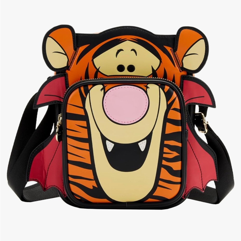 Loungefly DISNEY WINNIE THE POOH HALLOWEEN TIGGER COSPLAY PASSPORT BAG